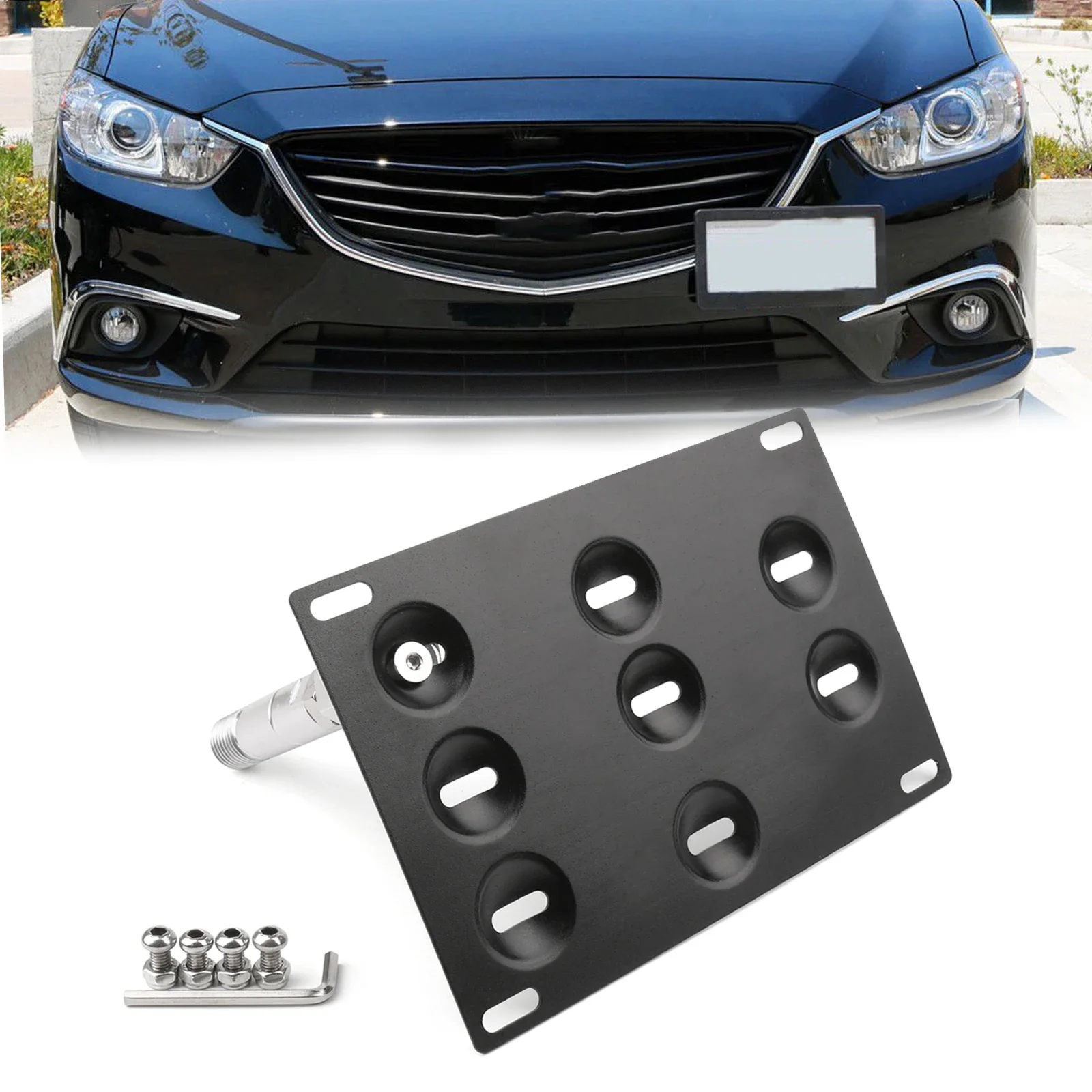 Soporte metálico para matrícula delantera de Mazda