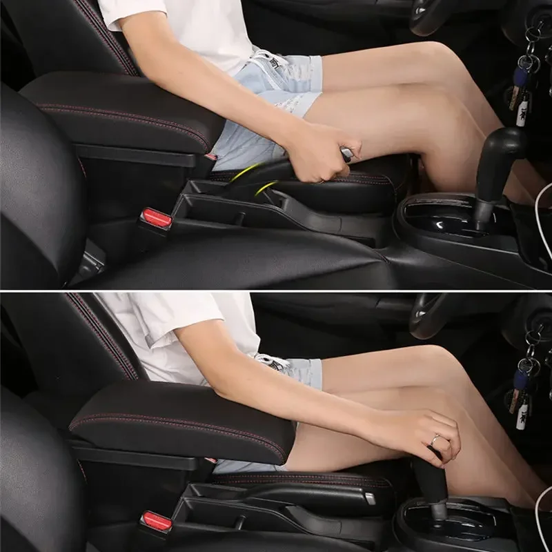 Reposabrazos central con USB para Peugeot 308 T7 y Citroen C4 - imagen 2