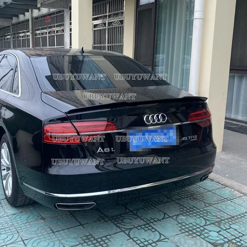 Alerón trasero ABS para Audi A8 2015-2019 – estilo labio deportivo - imagen 3