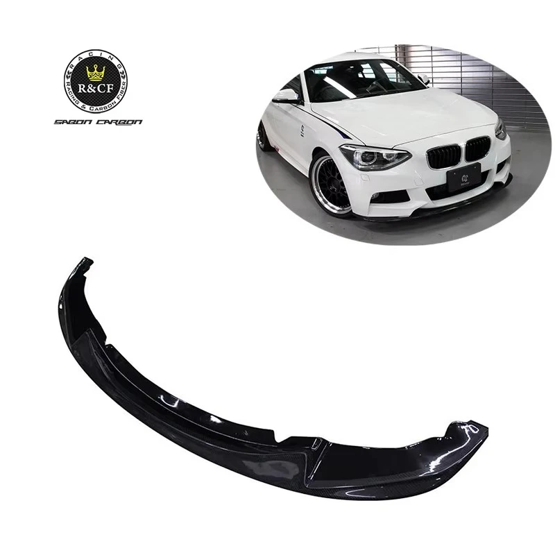 Splitter frontal fibra carbono BMW F20 M135i M-Tech 2011-2013