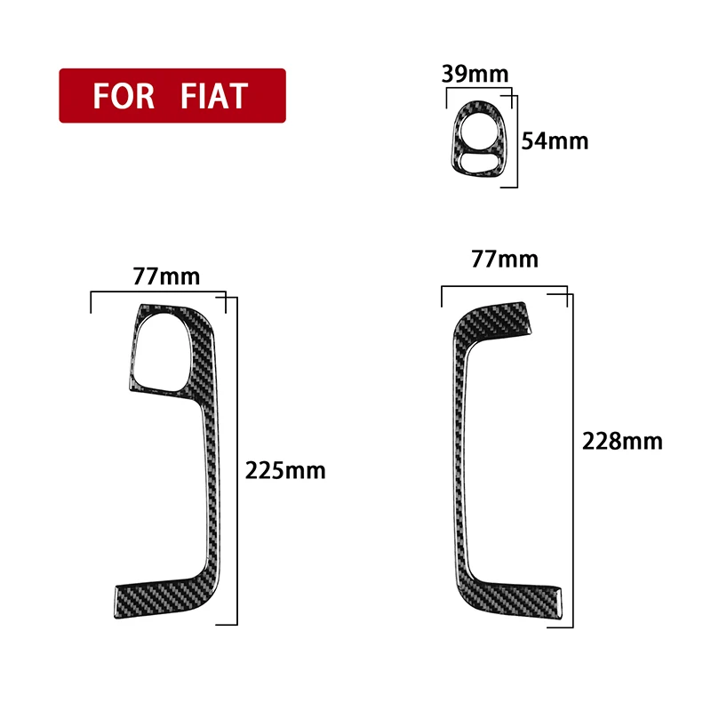Vinilo fibra de carbono suave para Fiat 500 y Abarth 595 y 695 - imagen 4