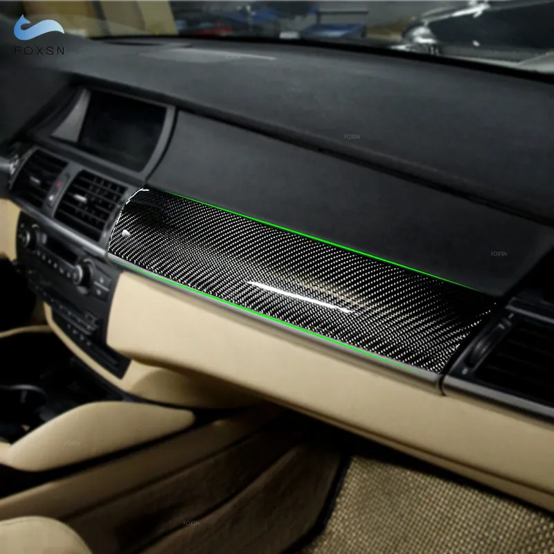 Embellecedor salpicadero en fibra de carbono BMW X5 E70/X6 E71
