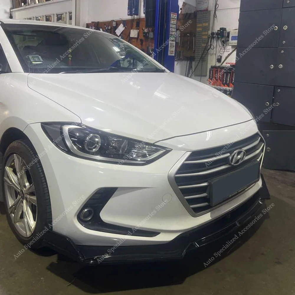 Parachoques divisor frontal Hyundai Elantra MK6 GDI TGDI 2016-2018