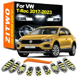 ZITWO Kit bombillas LED interior VW T-Roc luz de cúpula