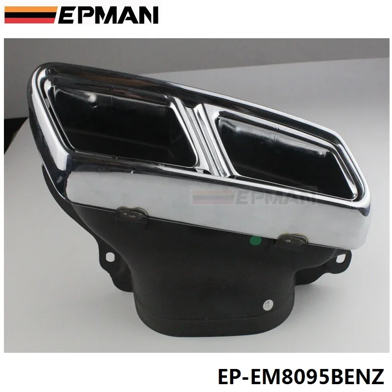 Punta de escape de acero inoxidable 304 para Mercedes Clase S W222 - imagen 2