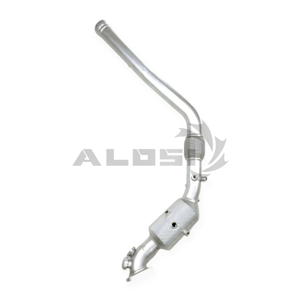 Tubo escape deportivo inoxidable catalizador Jeep Cherokee 2.0T 2020-2024 - imagen 5