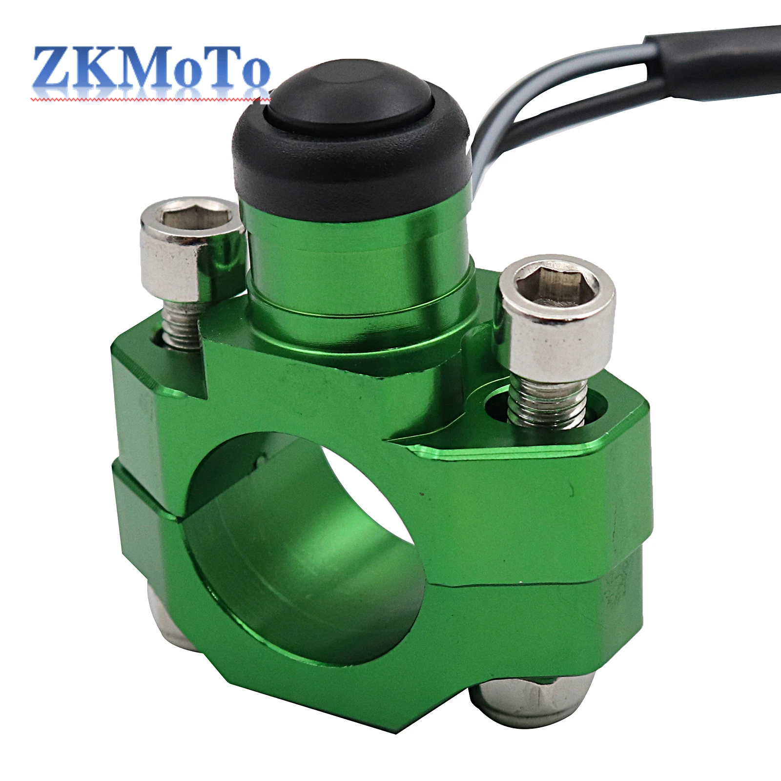 Interruptor de arranque y paro CNC de aluminio universal para moto - imagen 5