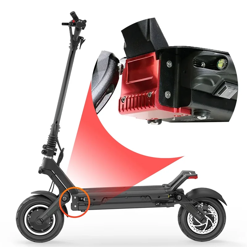 Palancas gruesas deflector AB56 para Dualtron Thunder - imagen 3