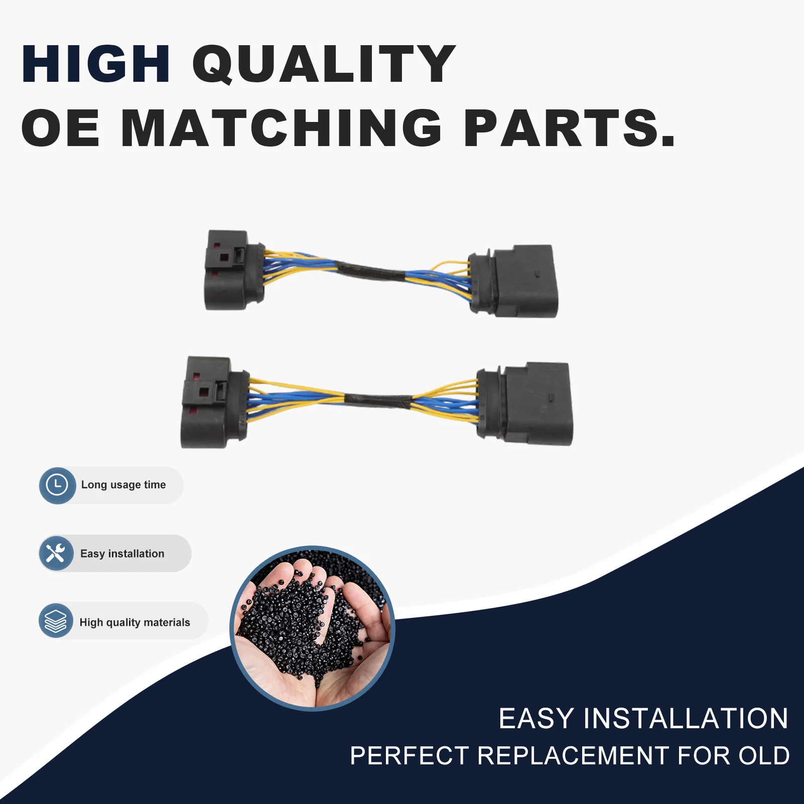 Conector faro xenón 10-14 pines Audi A1-A8 y Volkswagen Golf VI - imagen 5