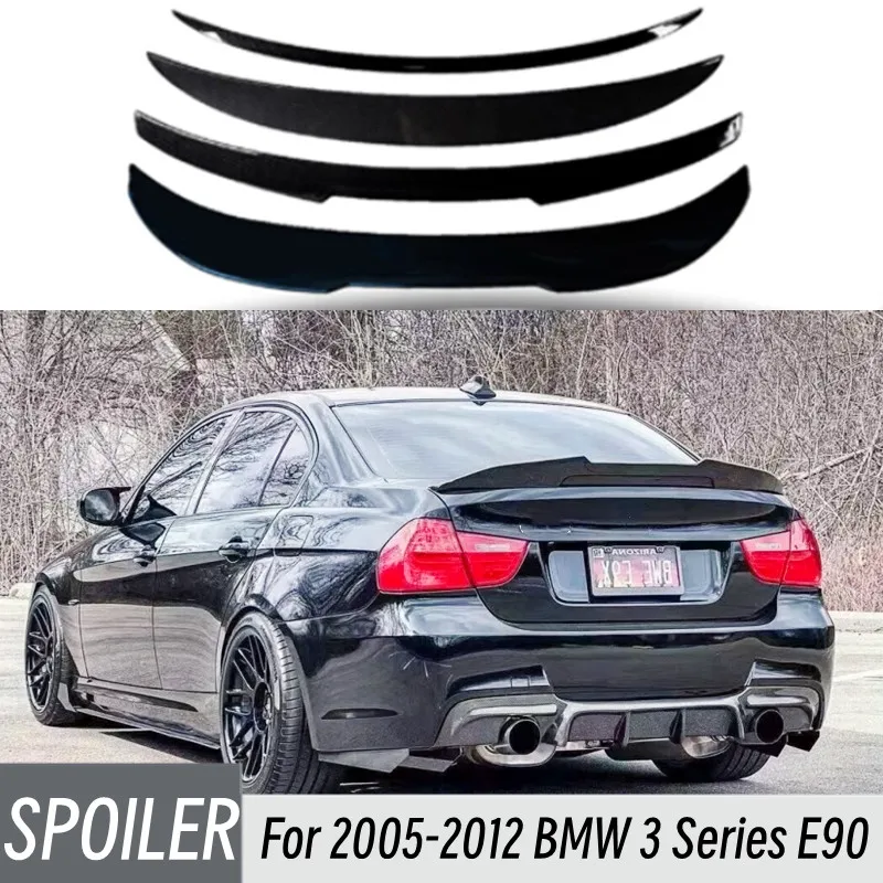 Alerón Trasero ABS BMW Serie 3 E90 2005-2012 Negro - imagen 4