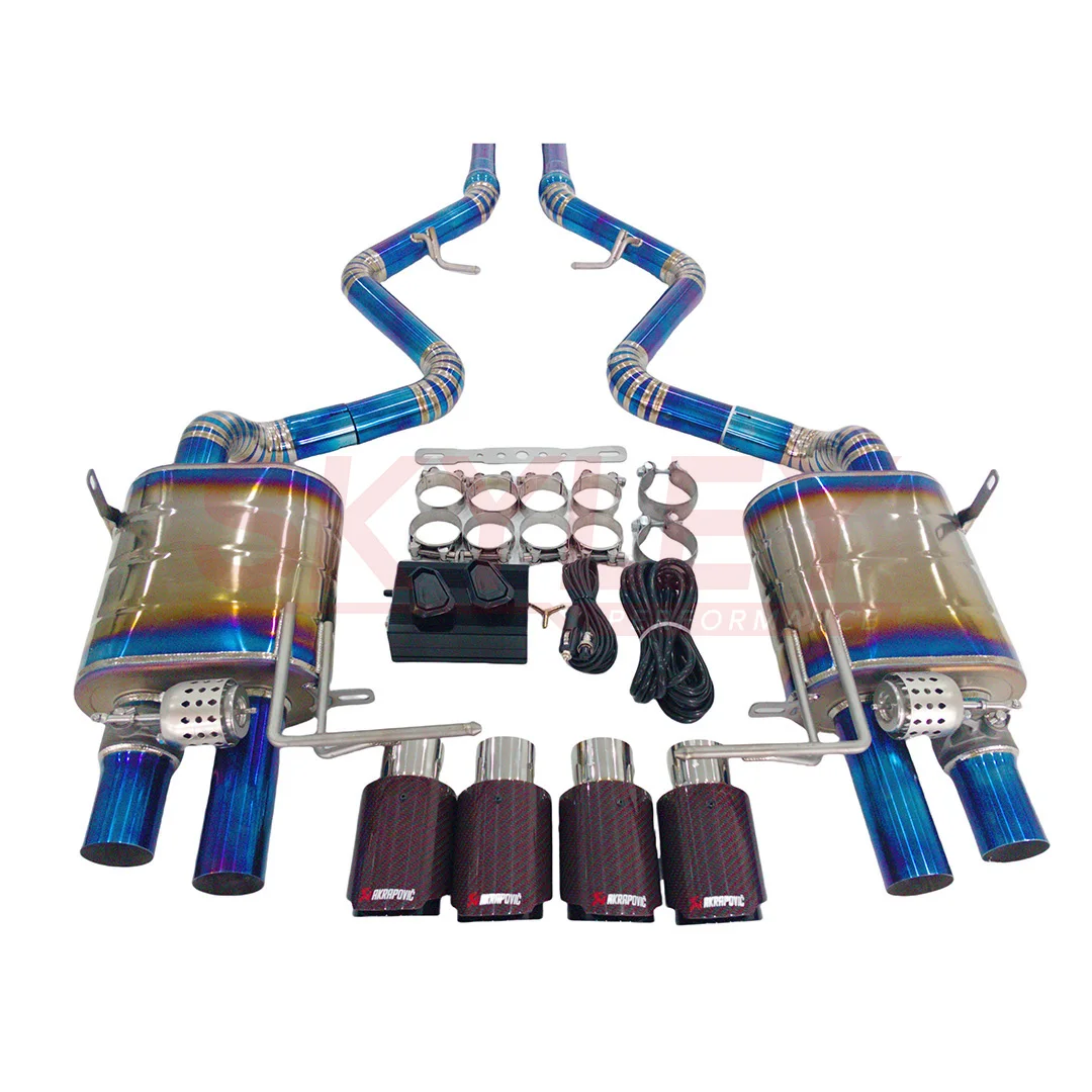 Catback titanio Valvetronic para BMW M3 E92 – alto rendimiento - imagen 3