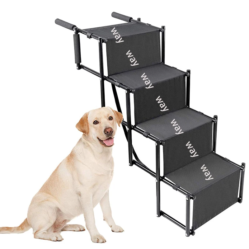 Escalera de perro plegada, fácil de guardar