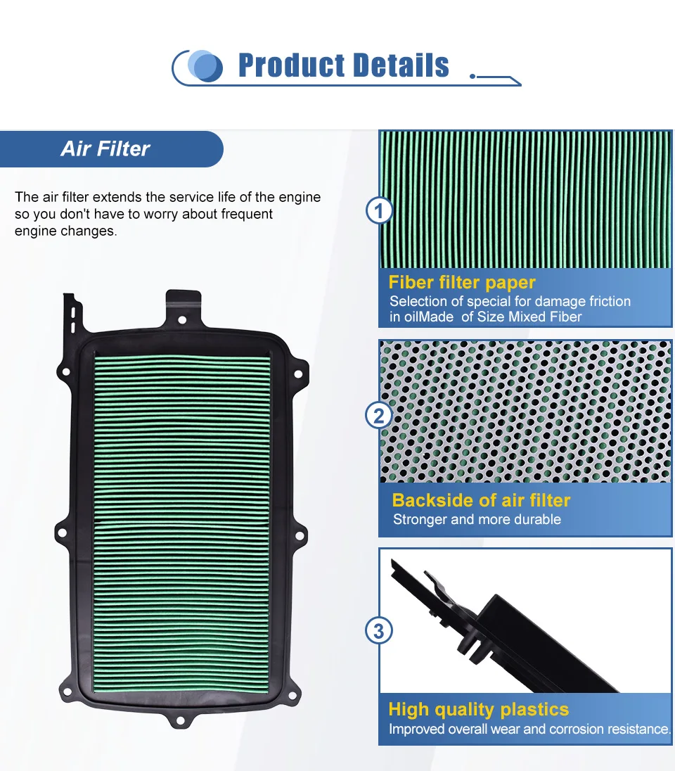 Filtro de aire de repuesto para Honda SXS1000 Talon