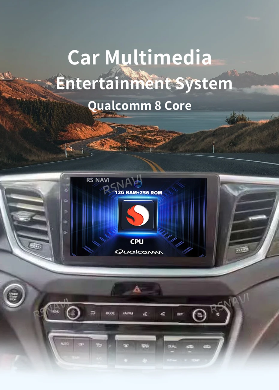 Radio multimedia RSNAVI para GAC GS7 y GS8