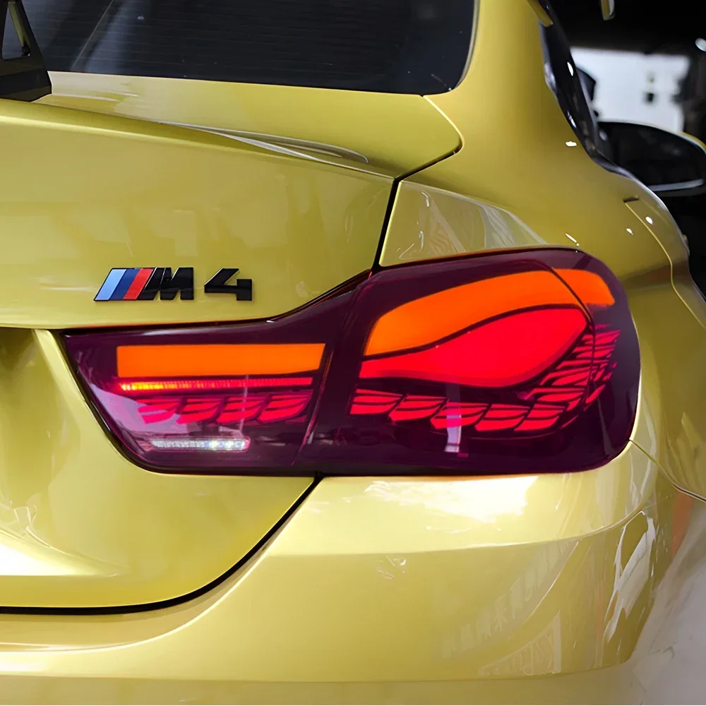 Pilotos traseros LED dinámicos BMW Serie 4 F32/F36, efecto escamas - imagen 5
