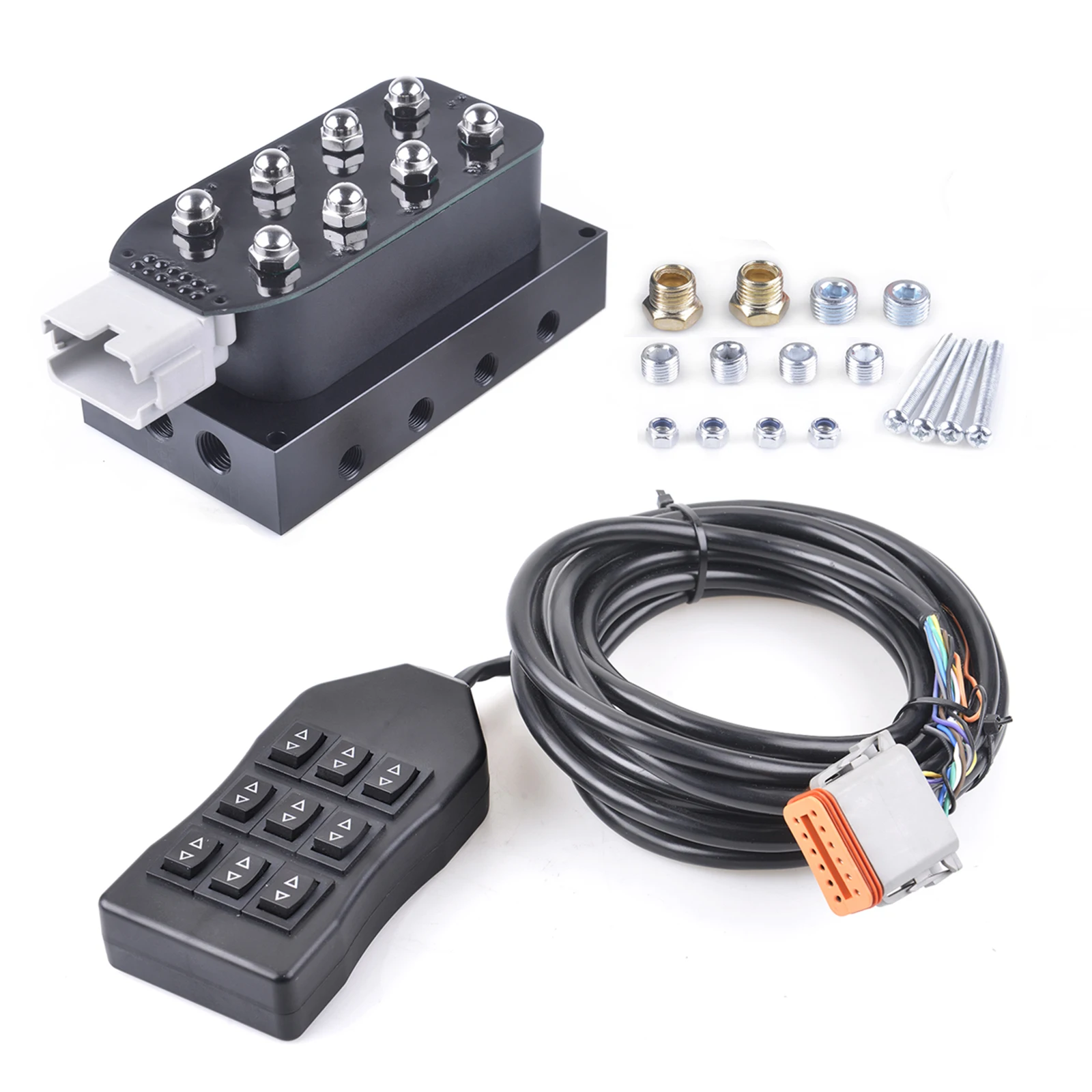 Kit de válvulas para suspensión neumática universal