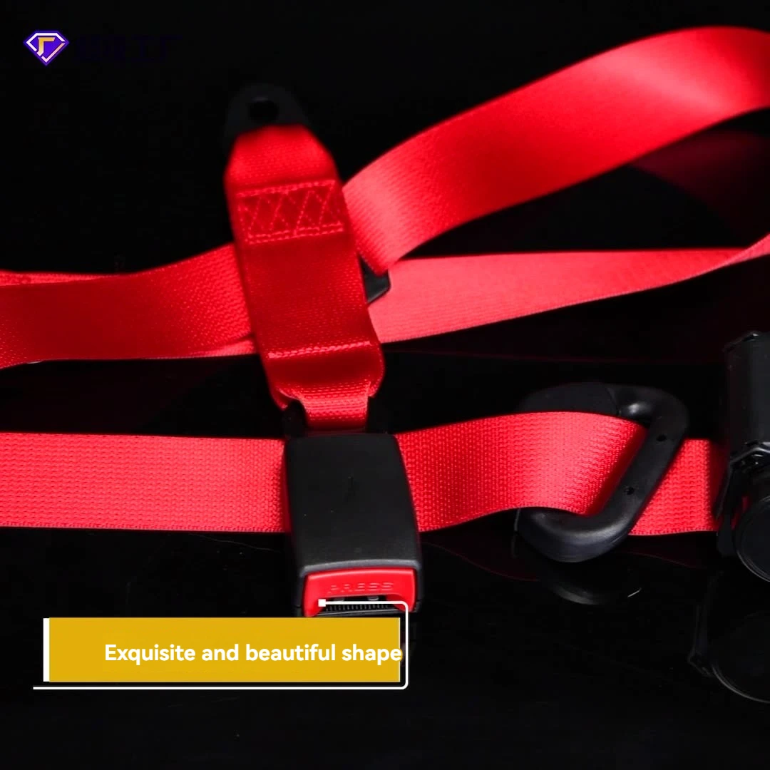 Cinturón de seguridad retráctil de tres puntos con alarma - imagen 4