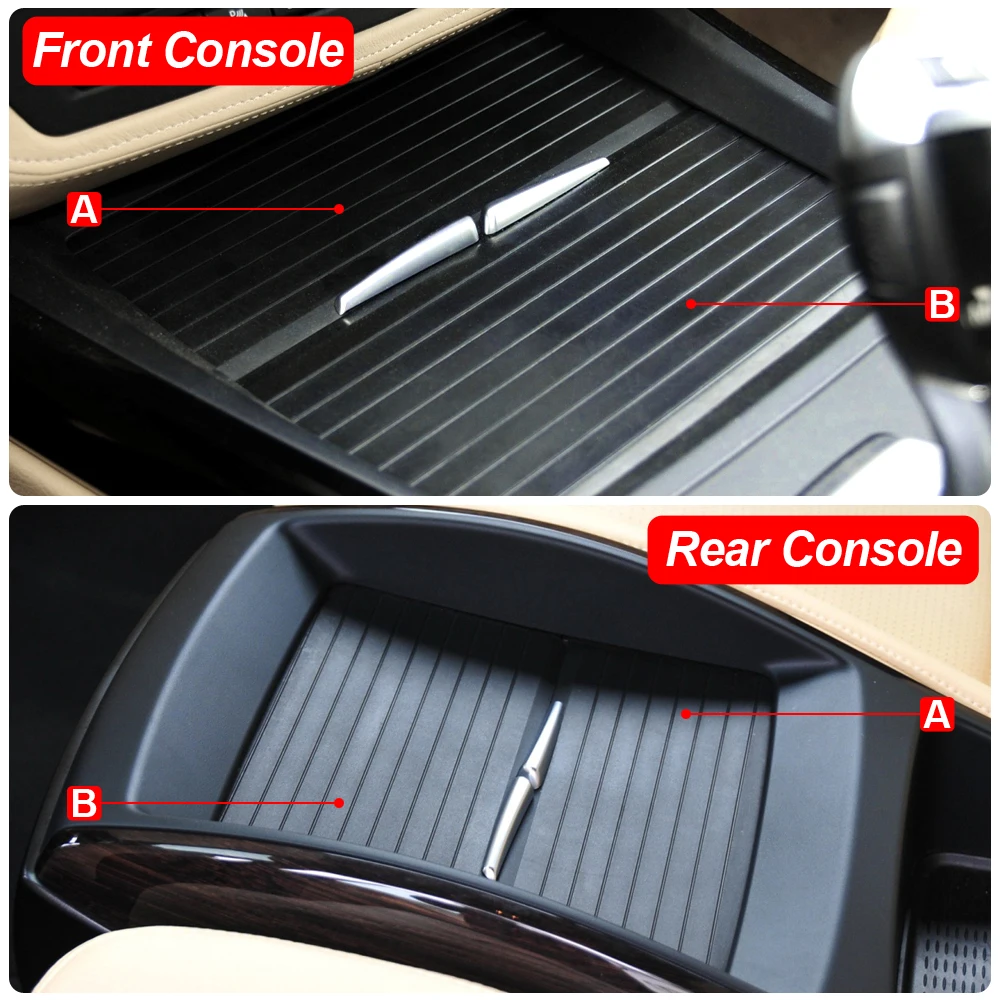 Consola central con reposavasos BMW X5 E70/X6 E71 (2007-2014) - imagen 2