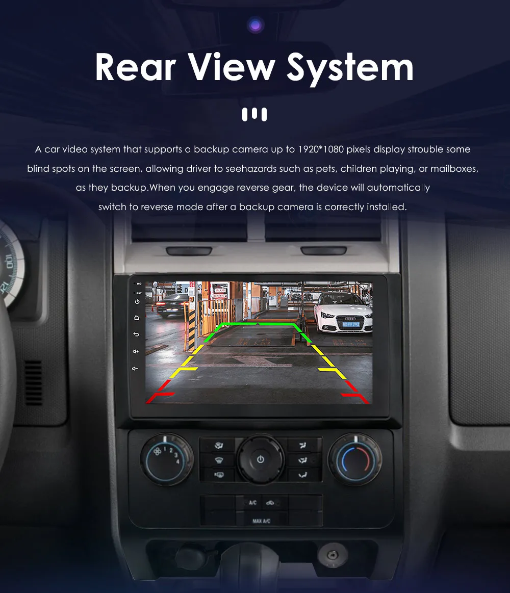 Radio Android 9 pulgadas GPS CarPlay para Ford Escape 2012 - imagen 5