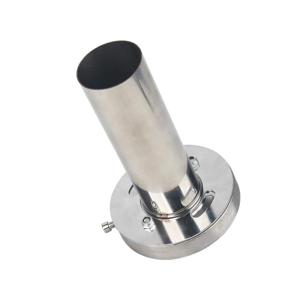 Silenciador escape cromado universal - 85 a 110 mm - imagen 5