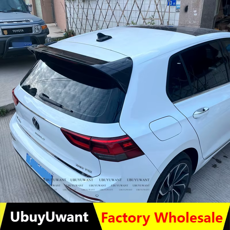 Alerón trasero ABS para Volkswagen Golf 8 GTI/R-Line/R carbono