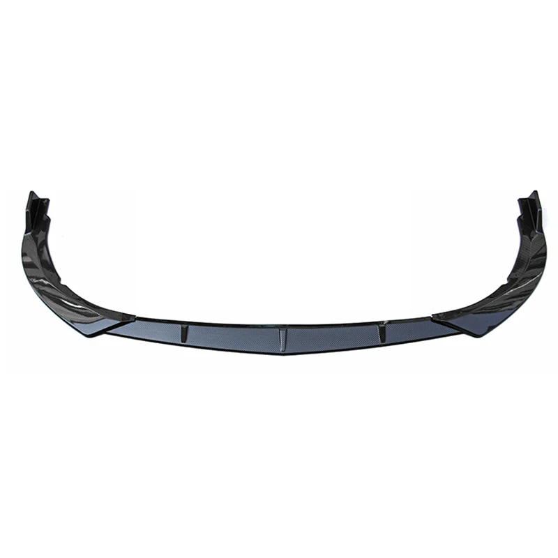 Faldones delanteros negros de estilo carbono para Toyota Camry