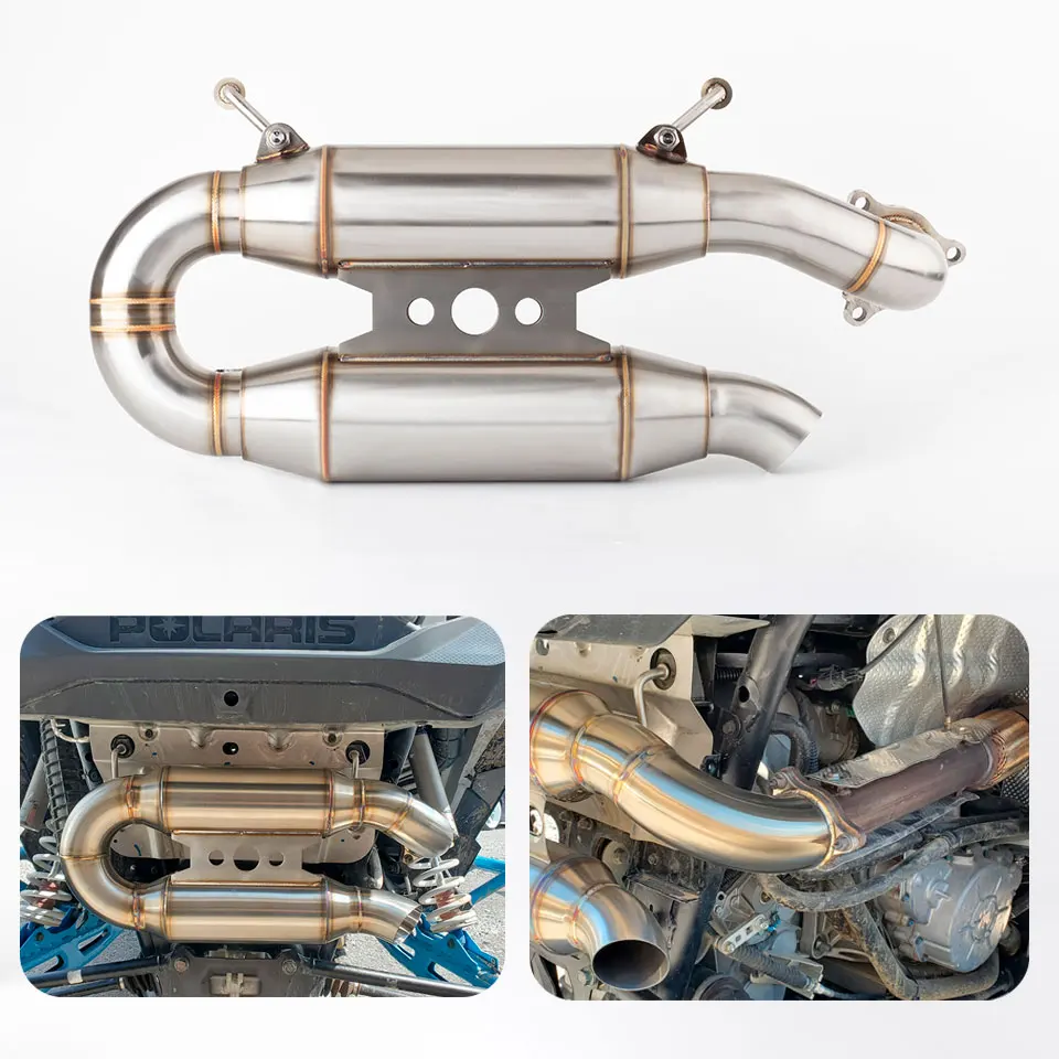 Silenciador de escape Polaris RZR Turbo XP/XP4 y versión S 2016-2021