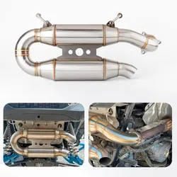 Silenciador de escape Polaris RZR Turbo XP/XP4 y versión S 2016-2021