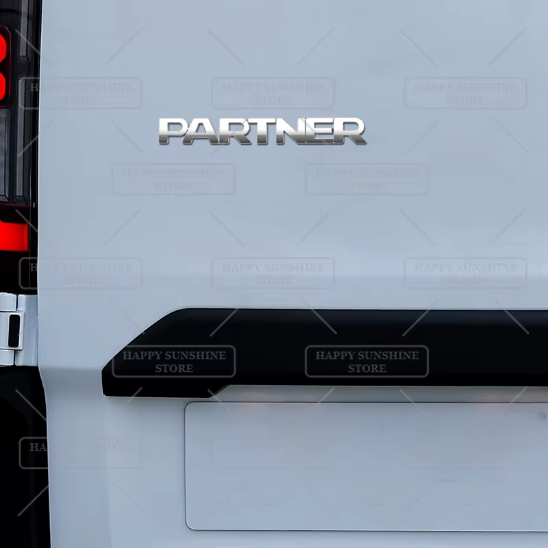Emblema metálico 3D para Peugeot Partner III MK3 - imagen 3