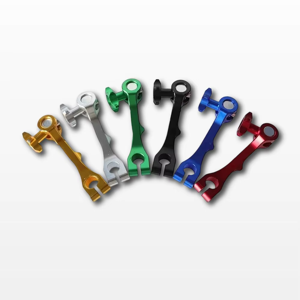 Palanca freno trasero ajustable CNC universal – pit bike dirt bike ATV - imagen 3