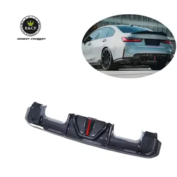 Difusor trasero LED de fibra de carbono para BMW G80 M3/G82 M4