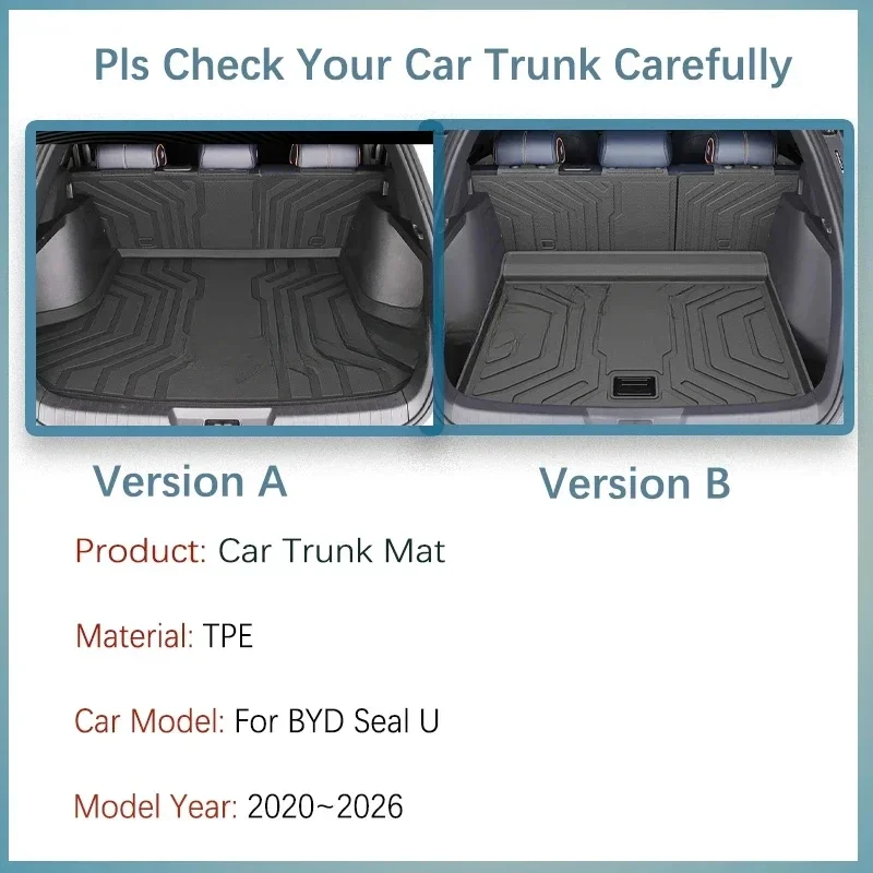 BYD Song Plus DM-i EV estera impermeable de maletero - imagen 2