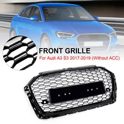 Rejilla frontal RS3 Sport negra para Audi A3 8V (2017-2019) OEM