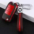 red with keychain