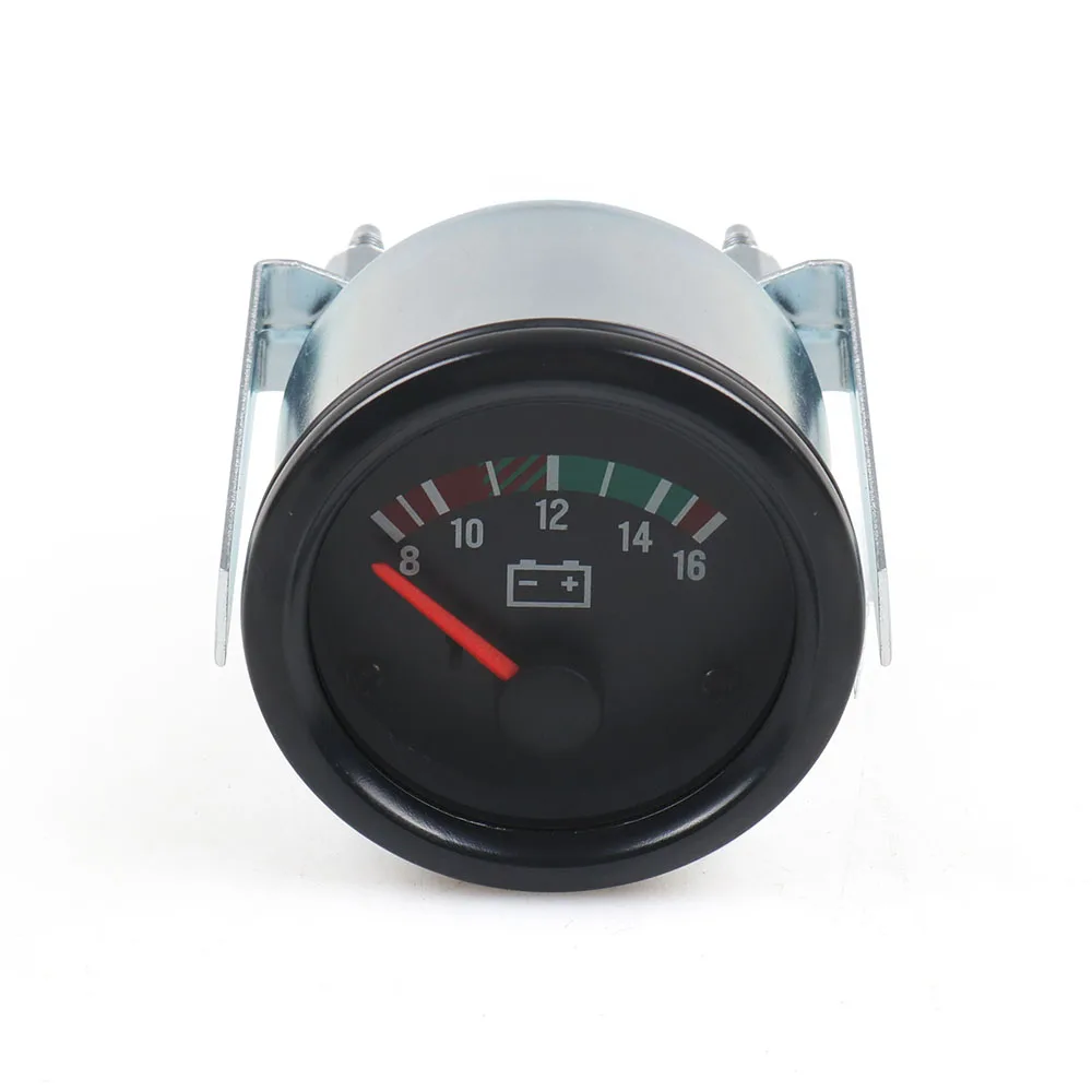 Voltímetro coche 12V/24V 52mm con luz amarilla - imagen 3