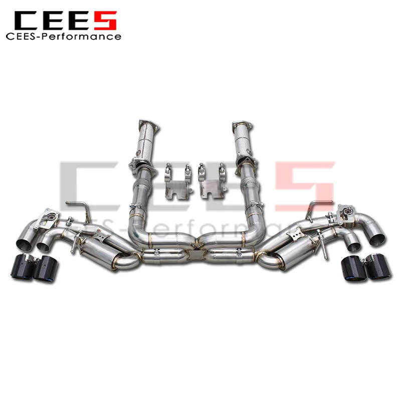 Escape catback CEES acero inoxidable Chevrolet Corvette C8 6.2 V8