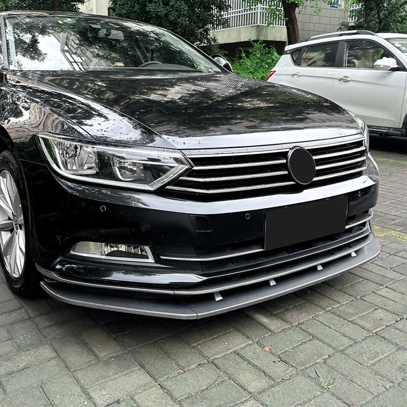 Kit splitter frontal con alerón divisor para VW Passat B8 2016-2019 - imagen 3