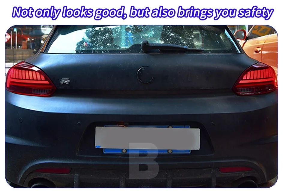 Luces traseras LED estilo Q7 para VW Scirocco
