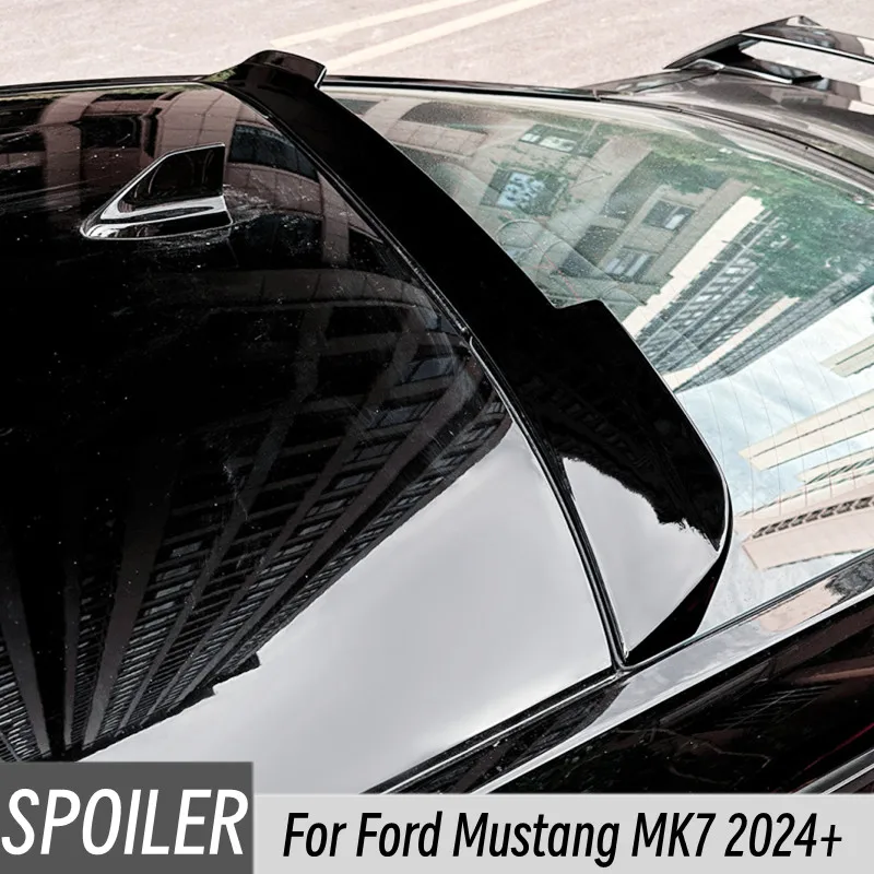 Alerón trasero ABS carbono negro para Ford Mustang MK7 2024