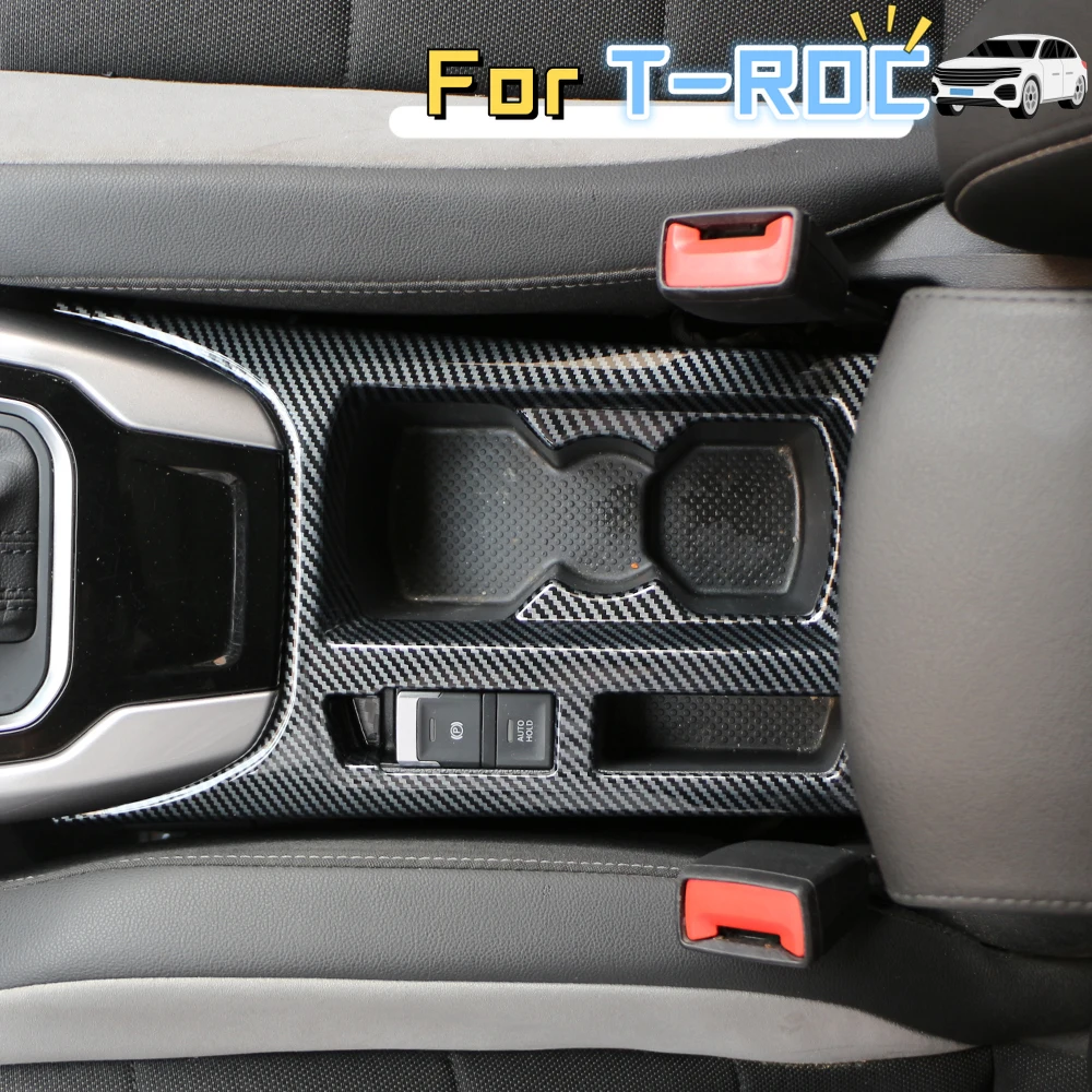 Embellecedor portavasos de acero Volkswagen T-Roc 2018-2022 - imagen 2