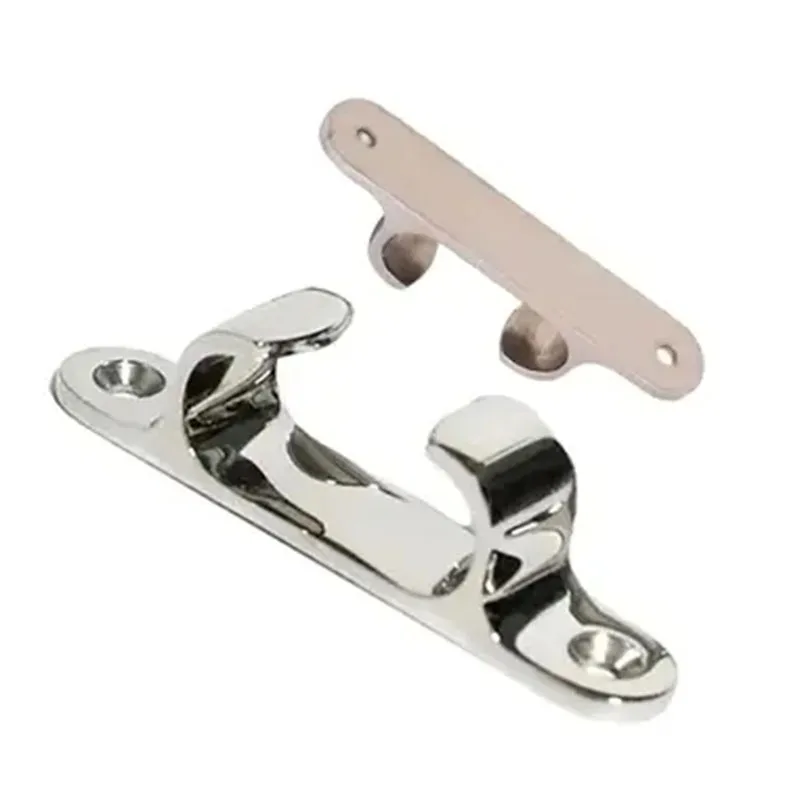 5 "6" 316 Acero inoxidable carenado marino muelle cubierta cornamusa línea cuerda barco yate Hardware marino montaje espejo pulido - imagen 4