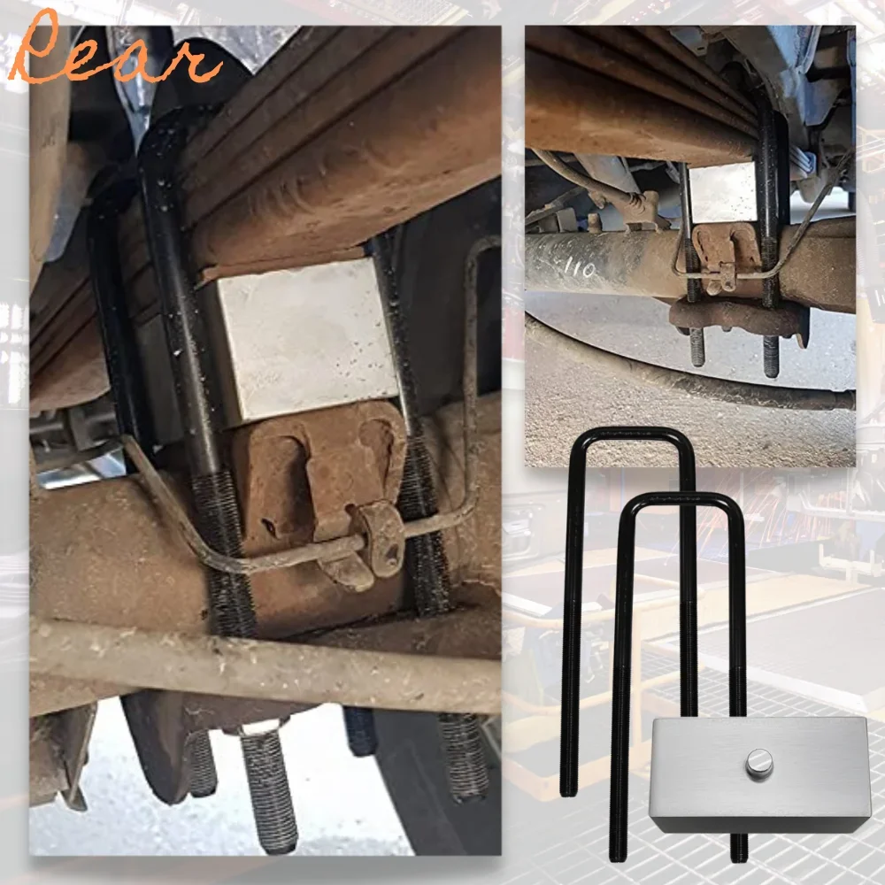 Spaciadores de elevación trasera Toyota Hilux Vigo 2004-2019 - imagen 4