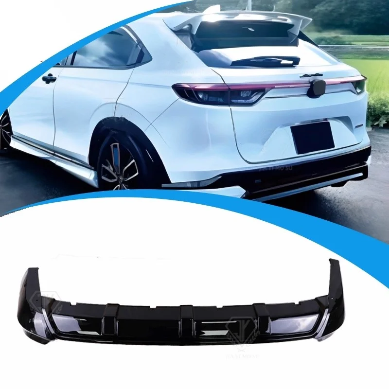 Kit carrocería Honda Vezel HRV con labio trasero y faldones - imagen 4