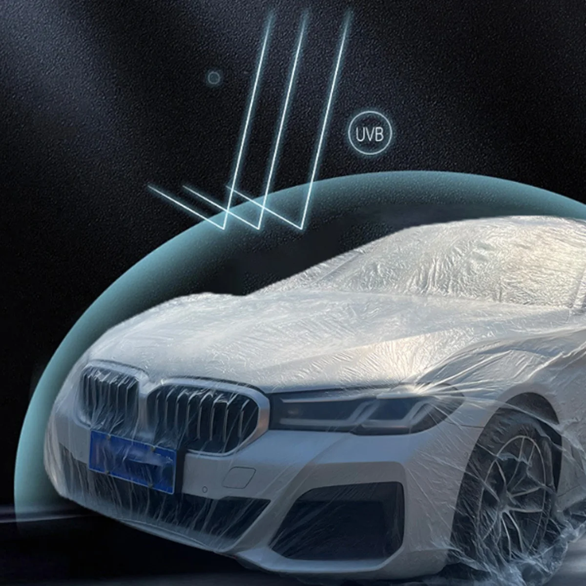 Funda de coche universal impermeable y antipolvo para SUV y berlina - imagen 2
