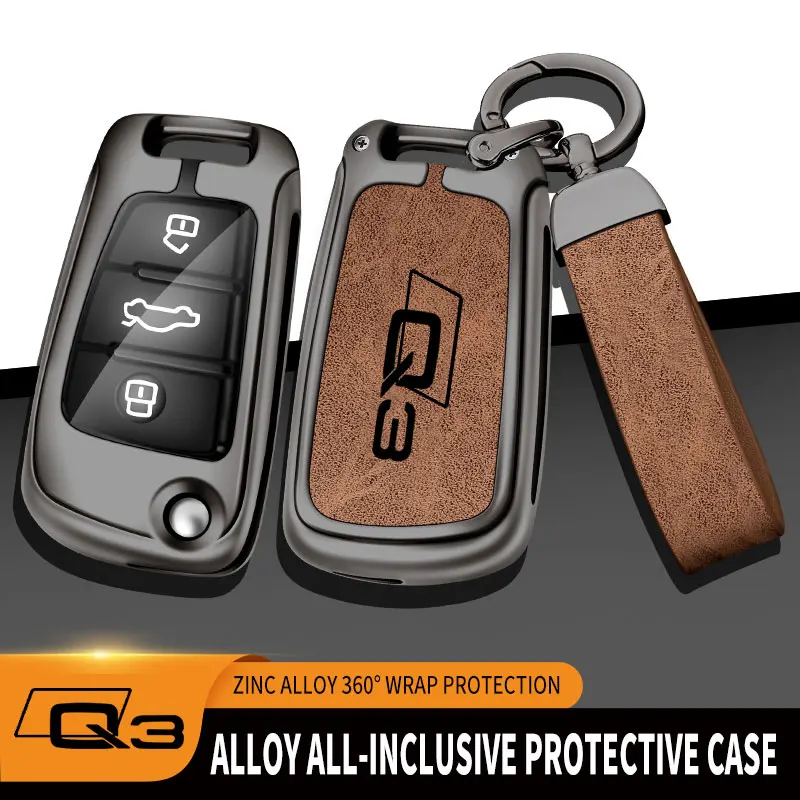 Protector funda llave Audi Q3 Q7 A3 de zinc - imagen 2