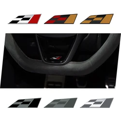 Emblema volante SEAT 3D bandera carrera - Ibiza Leon FR Ateca Exeo