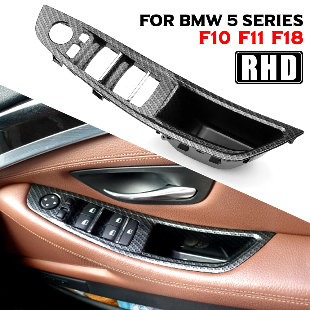 Embellecedor de maneta en fibra de carbono BMW Serie 5 F10/F11 - imagen 2