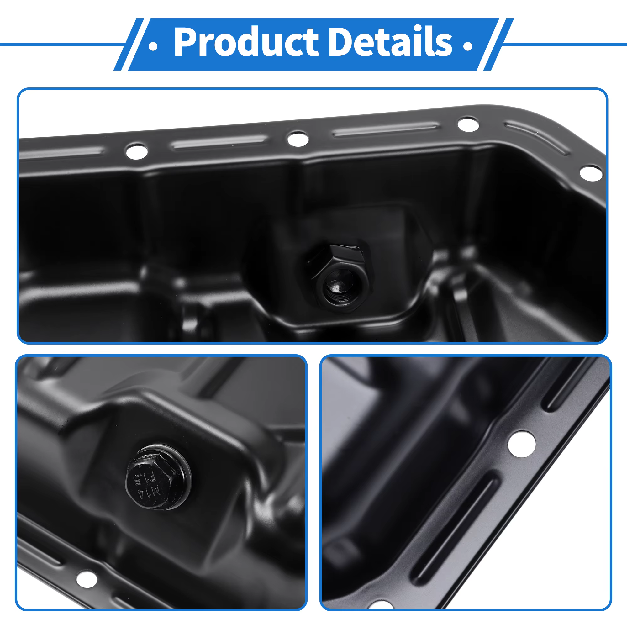 UXCELL 5184404AF cárter de aceite para Jeep Cherokee 2014-2019 - imagen 5