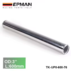 Tubo recto de intercooler aluminio 76 mm – BMW E46