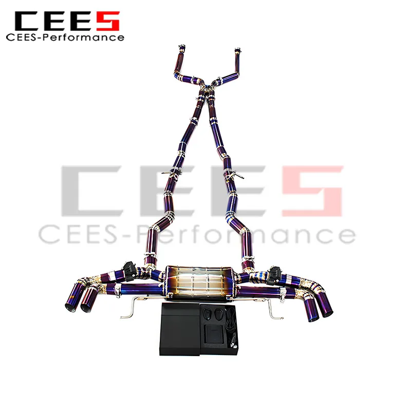 Sistema catback CEES con válvulas para BMW 750i 4.4 T 2016-2019 - imagen 2